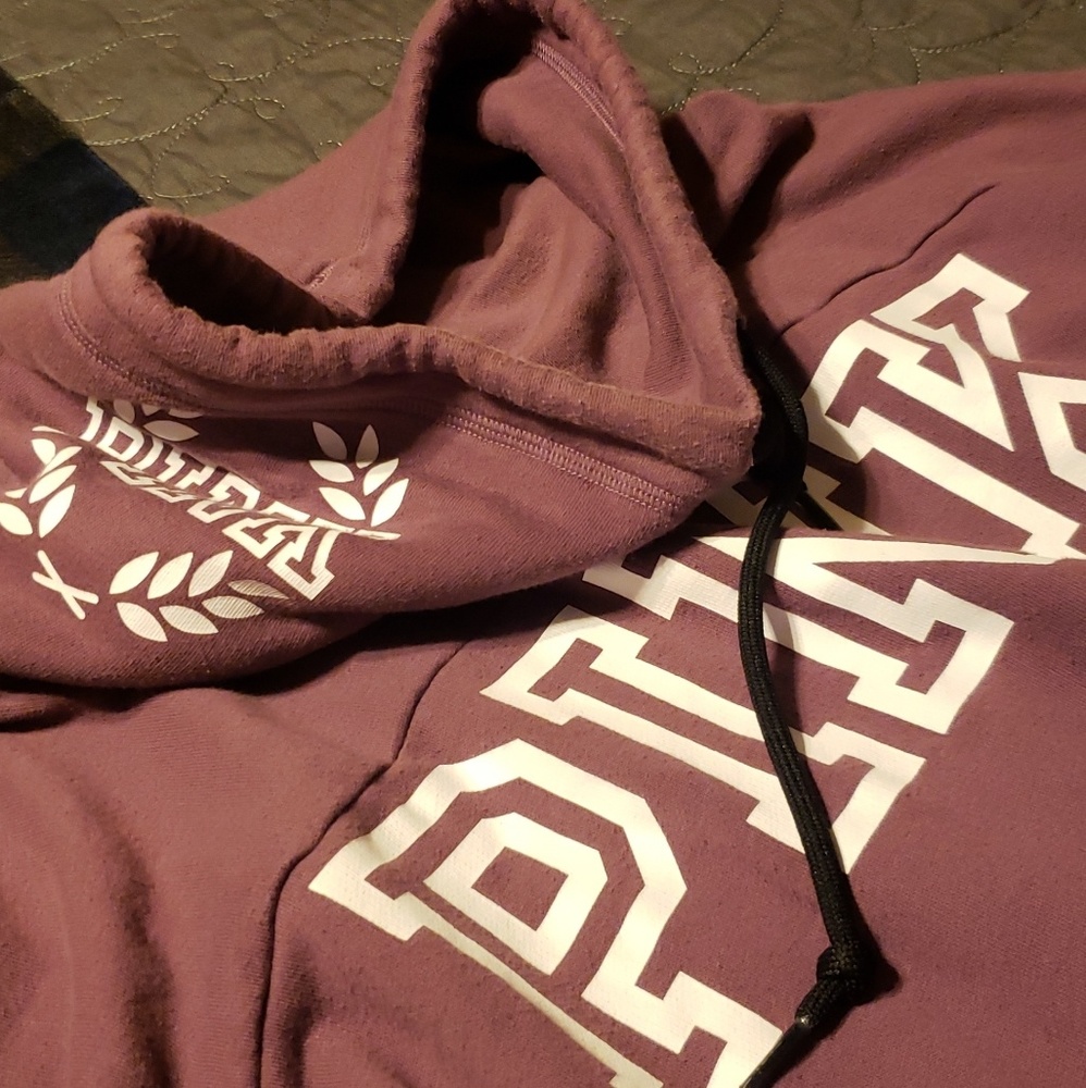 VS Pink Cowl Neck Sweatshirt